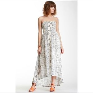 Billabong Honey Sky Cotton Boho Maxi Dress